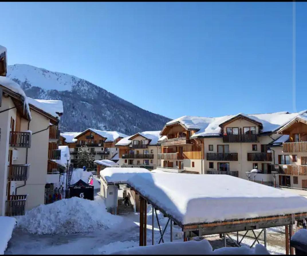 La Fleche D'Orres, 6 Pers, 40M2, Centre Station Apartment Les Orres Luaran gambar